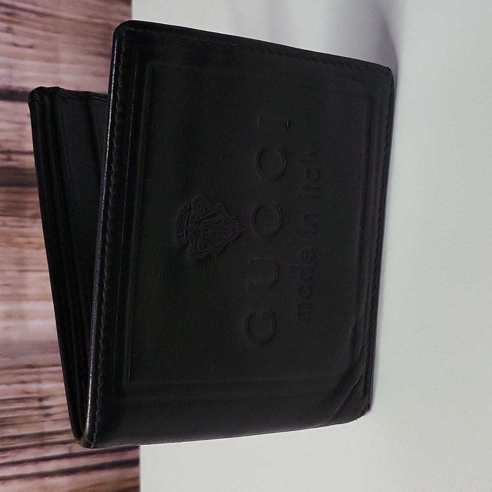 100% Original Gucci Black Wallet Bi-Fold
